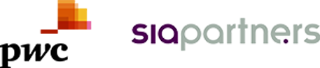 PwC and SIA PARTNERS logos