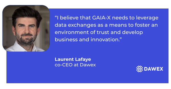 Laurent Lafaye, Dawex co-CEO, participated in the a roundtable during the Pan European GAIA-X Summit - November 2020